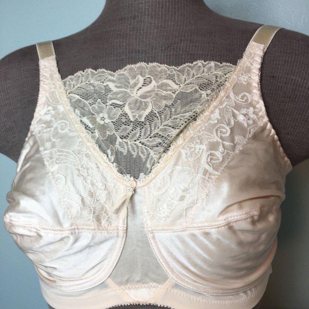 Trulife #N4019 Mastectomy Bra Nude 36DD